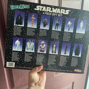 Original unopened 1983 package of Bendem Star Wars toys.  Complete set unopened.